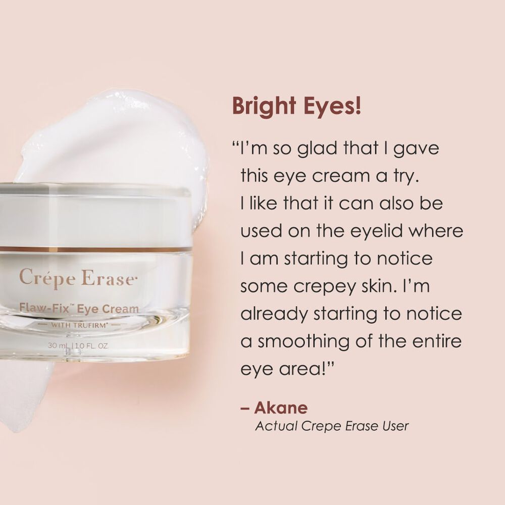 Flaw-Fix Eye Cream from Crepe Erase